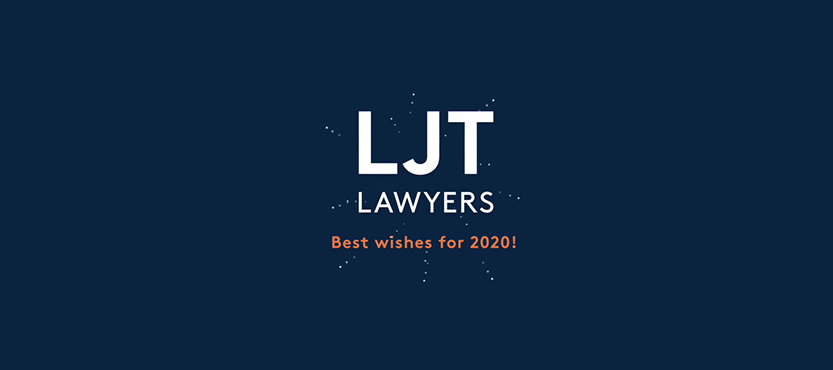LJT Lawyers presents its best wishes for 2020